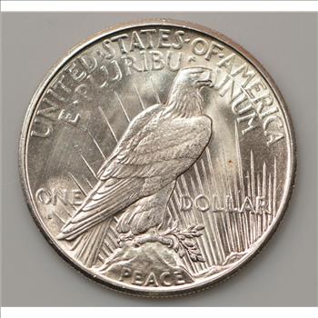 Choice 1934-S Peace Silver Dollar