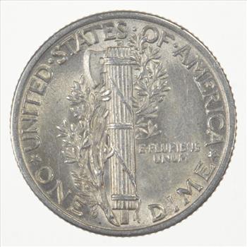 CHOICE - 1941-D Mercury Dime - Mint Marked - TOUGH Coin!