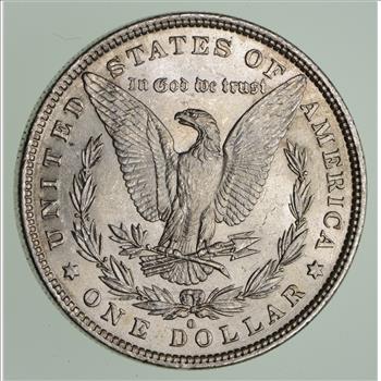 Choice AU/UNC - 1881-O Morgan Silver Dollar - 90% Silver - New Orleans Minted US Coin