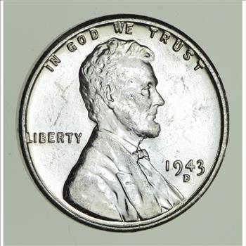 Choice Uncirculated - 1943-D - STEEL CENT - Lincoln Wheat Cent - Historic