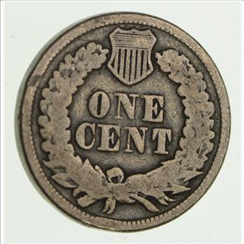 Civil War Era - 1863 Copper Nickel Indian Head Cent - Historic