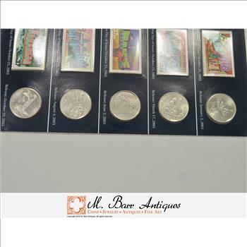 Coin Set 50 State Quarters Greetings From America Portfolio - 2003**** Historic US Collection