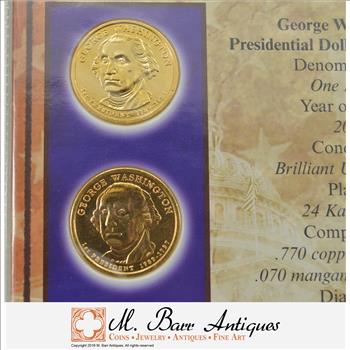 Coin Set George Washington Presidential Dollars**** Historic US Collection