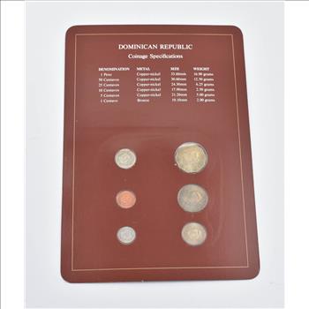 Coin Sets of All Nations - Uncirculated Coin Set - Dominican Republic