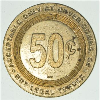 Collectible Dover Downs Slots Casino Souvenir Token/Chip