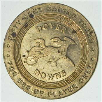 Collectible Dover Downs Slots Casino Souvenir Token/Chip