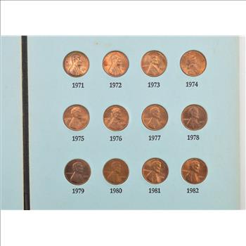Collection of Memorial Lincoln Cents in Album - Great Starter Collection