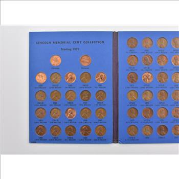 Collection of Memorial Lincoln Cents in Album - Great Starter Collection