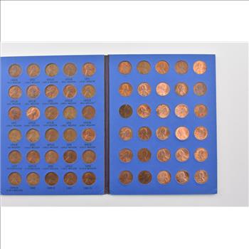 Collection of Memorial Lincoln Cents in Album - Great Starter Collection