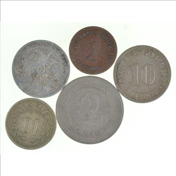 Collection of very old German Coins - You get them all!