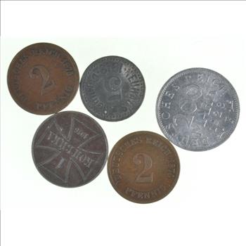 Collection of very old German Coins - You get them all!