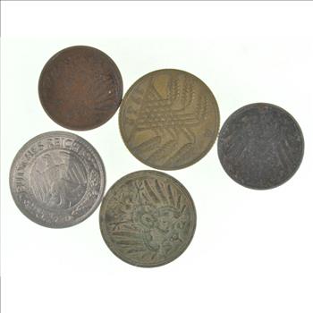 Collection of very old German Coins - You get them all!
