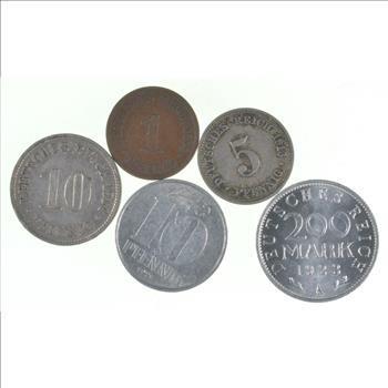 Collection of very old German Coins - You get them all!