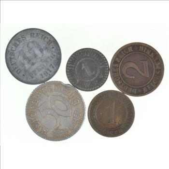 Collection of very old German Coins - You get them all!