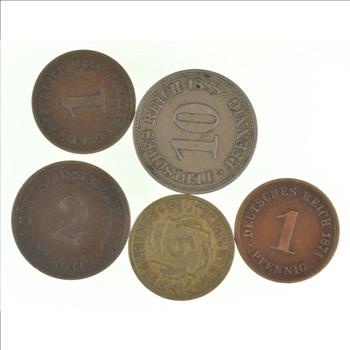 Collection of very old German Coins - You get them all!