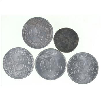 Collection of very old German Coins - You get them all!