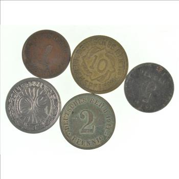 Collection of very old German Coins - You get them all!