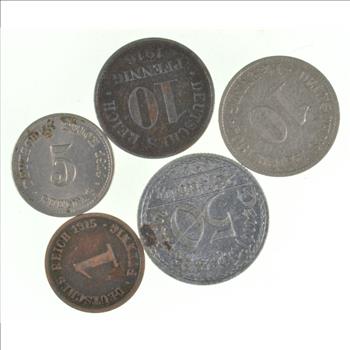 Collection of very old German Coins - You get them all!