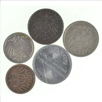 Collection of very old German Coins - You get them all!