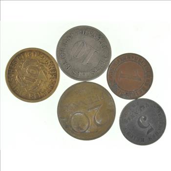 Collection of very old German Coins - You get them all!