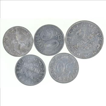 Collection of very old German Coins - You get them all!