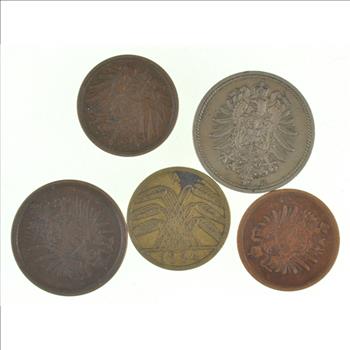 Collection of very old German Coins - You get them all!