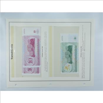 Colorful - Bank Note(s) from Transnistria - Interesting History!