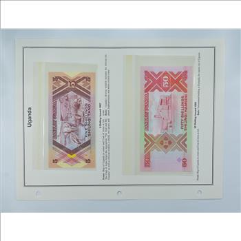 Colorful - Bank Note(s) from Uganda - Interesting History!