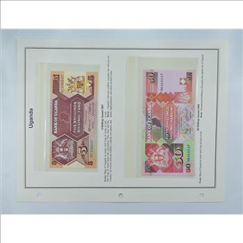 Colorful - Bank Note(s) from Uganda - Interesting History!