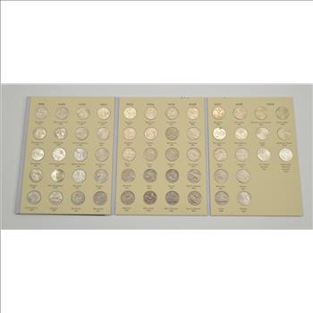Complete 1999-2008 State Quarter US Coin Collection - Nice Album - 50 Coins!