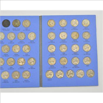 COMPLETE SET - 1938-63 Jefferson Nickels Collection SILVER War 1950-D - Nice Album