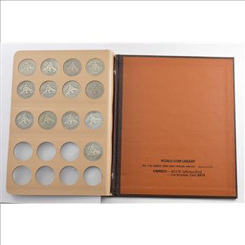 Complete Set of Liberty Head Half Dollars - Dansco Coin Book