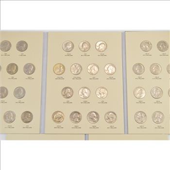 Complete Set State Quarter 2009 Territories US Coin Collection - Nice Album