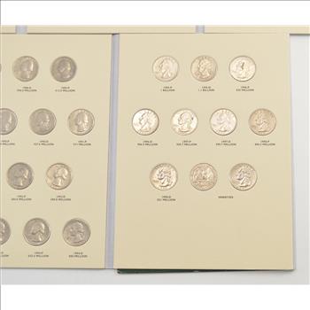 Complete Set State Quarter 2009 Territories US Coin Collection - Nice Album