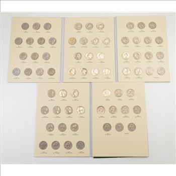 Complete Set State Quarter 2009 Territories US Coin Collection - Nice Album