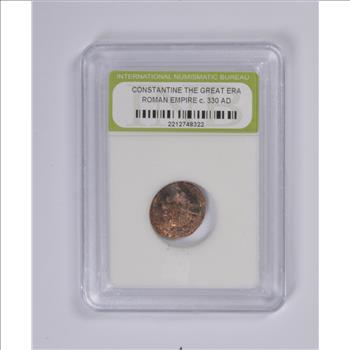 Constantine The Great Era - Roman Empire Coin 330 AD
