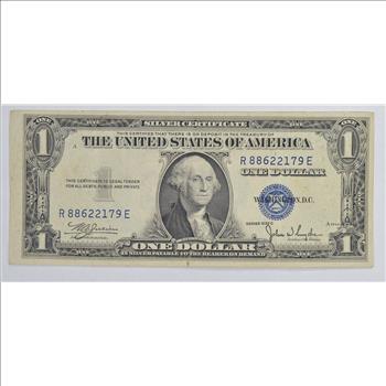 Crisp Series 'C' 1935 $1.00 Silver Certificate Blue Seal Note