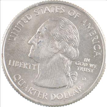 Custom - COLORIZED - 1999-D Connecticut State Quarter - High Collectible