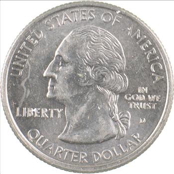 Custom - COLORIZED - 1999-D Delaware State Quarter - High Collectible