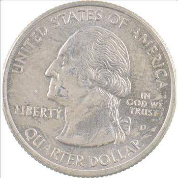 Custom - COLORIZED - 1999-D Georgia State Quarter - High Collectible