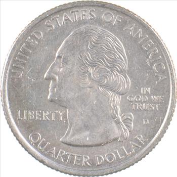 Custom - COLORIZED - 1999-D New Jersey State Quarter - High Collectible