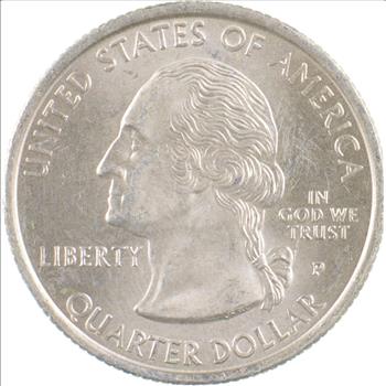 Custom - COLORIZED - 1999-P Georgia State Quarter - High Collectible