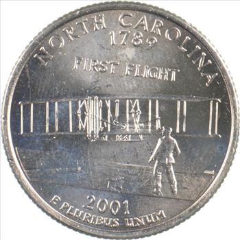 Custom - COLORIZED - 2001 North Carolina State Quarter - Michael Jackson - High Collectible