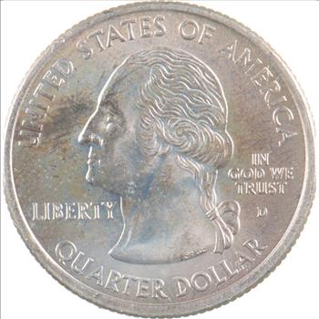 Custom - COLORIZED - 2001-D Rhode Island State Quarter - High Collectible