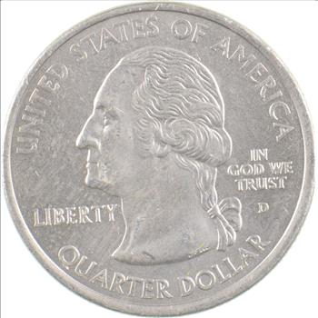 Custom - COLORIZED - 2001-D Rhode Island State Quarter - High Collectible