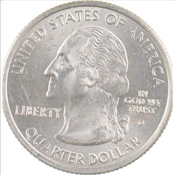 Custom - COLORIZED - 2002-D Ohio State Quarter - High Collectible