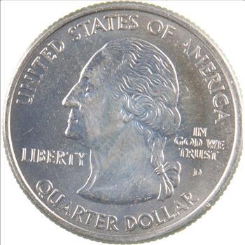 Custom - COLORIZED - 2003-D Maine State Quarter - High Collectible