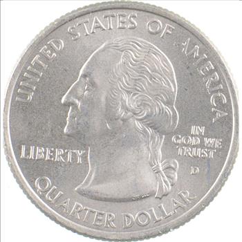 Custom - COLORIZED - 2004-D Iowa State Quarter - High Collectible