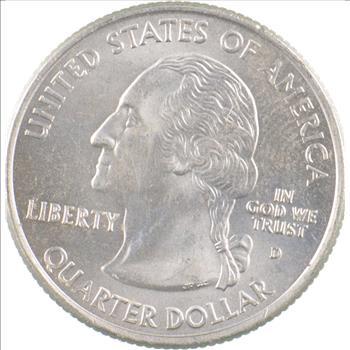 Custom - COLORIZED - 2004-D Wisconsin State Quarter - High Collectible