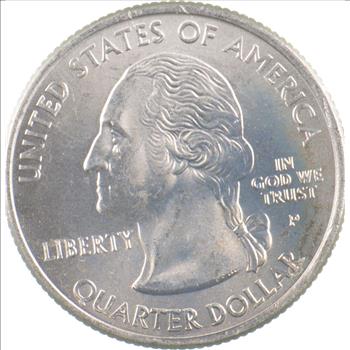 Custom - COLORIZED - 2004-P Michigan State Quarter - High Collectible